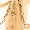 Chanel Caviar Logo Chain Shoulder Bag Secondhand