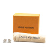 Louis Vuitton Silver Plated Essential V Stud Earrings Secondhand