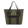 Hermès Toile Militaire and Clemence Pursangle Tote Secondhand