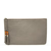 Secondhand Gucci Calfskin Bamboo Tassel Clutch