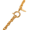 Secondhand Chanel CC Gold Plated Medallion Sunburst Pendant Necklace
