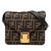 Fendi Zucca Canvas Flap Crossbody Secondhand