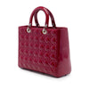 Dior Large Patent Cannage Lady Dior Secondhand