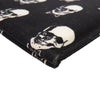 Saint Laurent Canvas Skull Print Zip Clutch Secondhand