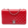 Chanel Medium Patent Coco Boy Flap Secondhand