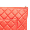Chanel Medium Quilted Lambskin O Case Clutch Secondhand