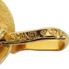 Secondhand Chanel Gold Plated CC Medallion Leather Woven Chain Belt