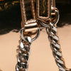 Alexander McQueen Mini Metallic Calfskin Jewelled Crossbody Secondhand