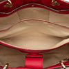 Gucci Medium Bicolor Calfskin Bamboo Shopper Satchel Secondhand