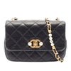 Chanel Mini Glazed Calfskin Pearl Side Flap Secondhand