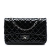 Chanel Medium Classic Patent Double Flap Secondhand