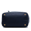 Prada Vitello Daino Trimmed Tessuto Satchel Secondhand