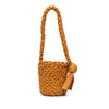 Bottega Veneta Small Calfskin Intreccio Kalimero Bucket Bag Secondhand