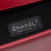 Chanel Old Medium Quilted Patent Acrylic Boy Flap Secondhand
