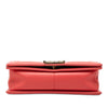 Chanel Small Chevron Tweed and Lambskin Pearl Boy Flap Secondhand