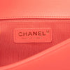 Chanel Small Chevron Tweed and Lambskin Pearl Boy Flap Secondhand