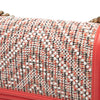Chanel Small Chevron Tweed and Lambskin Pearl Boy Flap Secondhand