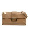 Fendi Leather Baguette Chain Flap Secondhand