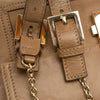 Fendi Leather Baguette Chain Flap Secondhand