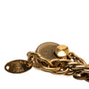 Secondhand Chanel CC Gold Plated Centaur Medallion Pendant Necklace
