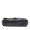 Chanel Jumbo Double Stitch Chevron Lambskin Single Flap Secondhand