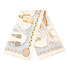 Hermès Harnais de Coeur Silk Scarf 90 Secondhand