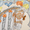 Hermès Harnais de Coeur Silk Scarf 90 Secondhand