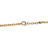 Chanel CC Gold Plated Medallion Station Necklace Secondhand