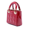 Dior Mini Patent Cannage Lady Dior Secondhand