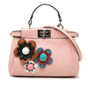 Fendi Micro Leather Flowerland Peekaboo Satchel Secondhand