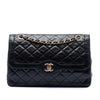 Chanel Limited Edition Paris Quilted Lambskin Double Flap Secondhand