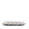 Fendi Large Woven Fabric and Calfskin FF Flat Pouch Secondhand