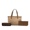 Gucci Diamante Canvas Craft Tote Secondhand