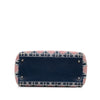Dior Medium Lambskin And Tweed Cannage Lady Dior Secondhand