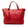 Gucci Large Calfskin Soho Working Tote Secondhand