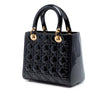 Dior Medium Patent Cannage Lady Dior Secondhand