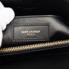 Secondhand Saint Laurent Large Chevron Sheepskin Monogram College Satchel