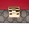 Secondhand Gucci GG Supreme Padlock Wallet On Chain