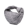 Secondhand Bottega Veneta Mini Suede Intrecciato Jodie