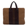 Bottega Veneta Nappa Intrecciato Club Fume Briefcase Secondhand