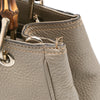 Gucci Small Calfskin Bamboo Shopper Satchel Secondhand