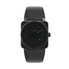 Bell & Ross Phantom BR03-92-S 02938 SS & Rubber AT Watch with Black Dial Secondhand