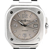 Bell & Ross BR05 BR05A-GR-ST/SRB 1107124 SS & Rubber AT Gray-Face Watch Secondhand