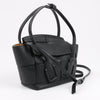 Bottega Veneta Arco Mini Leather Maxi Intrecciato 2Way Handbag in Black Secondhand