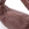 Bottega Veneta Intrecciato Hobo Leather Shoulder Bag in Dusty Rose Taupe 115653 Secondhand