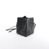 Bottega Veneta Cassette Mini Bucket Maxi Intrecciato Leather Handbag in Black Secondhand