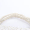 Bottega Veneta Intrecciato Hobo Leather Shoulder bag in White Secondhand