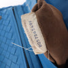 Secondhand BOTTEGA VENETA Intrecciato Leather Chain Crossbody Bag in Blue