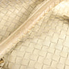 Bottega Veneta Montaigne Intrecciato Leather Shoulder Bag in Beige 173398 Secondhand