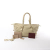 Bottega Veneta Montaigne Intrecciato Leather Shoulder Bag in Beige 173398 Secondhand